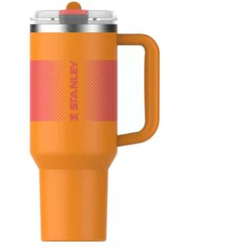 Stanley Термокружка 2812486380 1.18L оранжевая, нержавеющая сталь 18/8, двойная вакуумная изоляция, непротекающая крышка (2812486380)