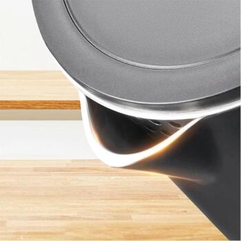 Tefal Чайник KO1408E0, 1500 Вт, 1.5 Л, Нержавеющая сталь/пластик, 360° поворотная база, Черный (KO1408E0)