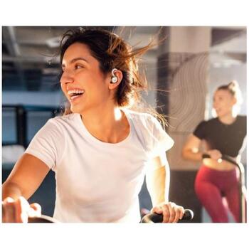 Anker Soundcore наушники с крючком Sport X20 A3968G21, 48ч, 12ч, 11мм, 20-20кГц, Bluetooth 5.3, ANC, белый/золотой, in-ear (A3968G21)
