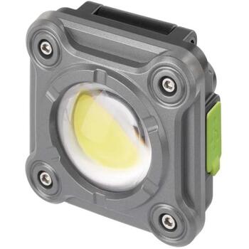Emos COB LED перезаряжаемая рабочая лампа P4543, 1200 лм, 2000 мАч, 3 режима освещения, IP44, USB-C кабель (P4543)