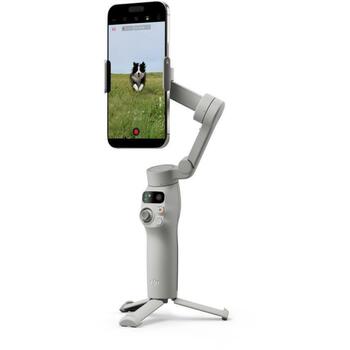 Dji gimbal Osmo Mobile 7 CP.OS.00000406 USB-C 1, серый, литий-ионный полимерный аккумулятор, 10 ч, 0.3 кг (CP.OS.00000406)