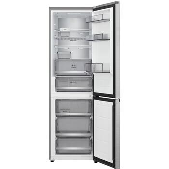 Lg Холодильник с морозильником GBBS716CMB, 333л, 60см, Нержавеющая сталь, Wi-Fi, Автоматическое размораживание, 3 отсека (GBBS716CMB)