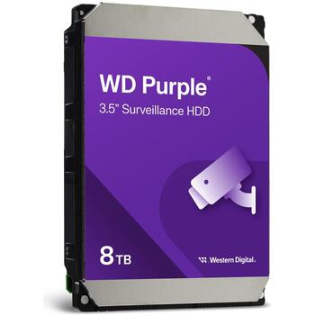 Western Digital Жесткий диск для наблюдения WD85PURZ, 8193 ГБ, 5640 RPM, 256 МБ, 3.5