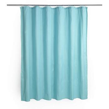 Beldray Шторка для душа LA035655FAS, 180x180см, синий, 12 крючков, вафельный узор (LA035655FAS)