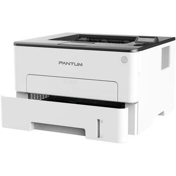 Принтер Pantum P3300DW, 33 стр/мин, USB+СЕТЬ+Wi-Fi, автоматическая двусторонняя печать, ЖК-дисплей, белый (P3300DW)