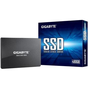 Gigabyte SSD GP-GSTFS31480GNTD, 480 GB, SATA 6.0Gb/s, 550 MB/s, 480 MB/s, TRIM atbalsts, S.M.A.R.T. (GP-GSTFS31480GNTD)