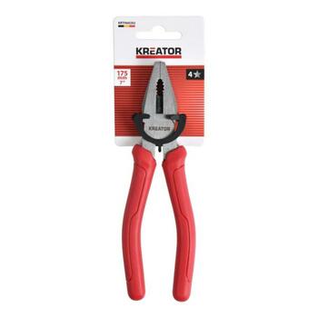 Kreator Комбинированные плоскогубцы KRTH60202, 185mm, 35mm, 28mm, углеродная сталь, 1 шт. (KRTH60202)