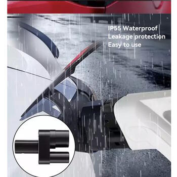 EVCharge MG1DC адаптер, CCS2 DC вилка в разъем Tesla DC, 120A, 60kW, 300-1000V, IP55, -30°C до +50°C (MG1DC)