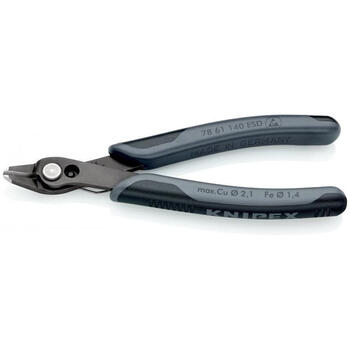 Elektroniķu asknaibles Super-Knips XL ESD 140mm 7861140ESD KNIPEX (78 61 140 ESD)
