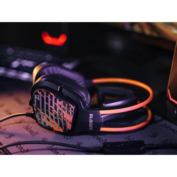 A4Tech Наушники A4Tech Bloody G565 Energy A4TSLU47748, 20Гц-20кГц, 105дБ, 16Ω, 2м, USB, Виртуальный 7.1 объемный звук (A4TSLU47748)