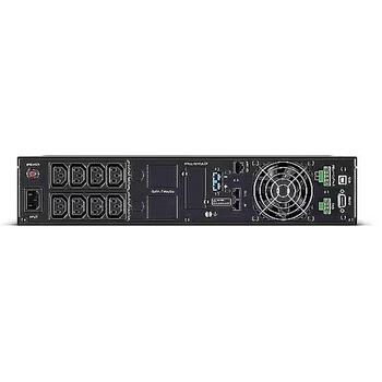 CyberPower Источник бесперебойного питания OLS1000ERT2UA, 1000ВА, 900Вт, 8x C13, 12В, 9Ач, 2U, ЖК-дисплей, чистая синусоида (OLS1000ERT2UA)