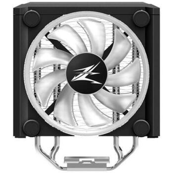 Zalman Dzesētājs CNPS16X Black, 120mm, 4D dizains, 1500 RPM, 27 dB, 49 cfm, 4 siltuma caurules, PWM atbalsts (CNPS16X Black)