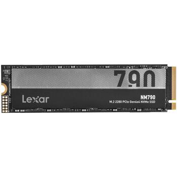 Lexar NM790 M.2 512 GB, 7200 MB/s, 4400 MB/s, PCIe 4.0, SLC, M.2 2280, 12 нм, 1.4, 1500 G, 20 G (LNM790X512G-RNNNG)