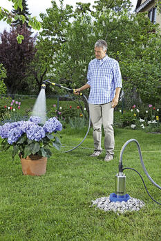 Karcher BP 4 Deep Well 1.645-421.0, 230V, 50Hz, 700W, 4.3bar, 43m, 4600l/h, 12m, 35°C, G1, 15m, nerūsējošais tērauds, pretvārsts (1.645-421.0)