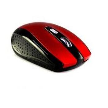 Media-Tech беспроводная оптическая мышь MT1113R, 1600 DPI, 5 кнопок, беспроводная, USB, 10 м, AAA батареи, универсальная форма (MT1113R)