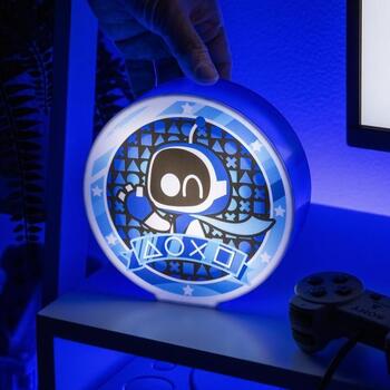 Paladone Светильник PP15436AB, 16см, Синий/Белый, LED, 1 лампа, Настольный (PP15436AB)