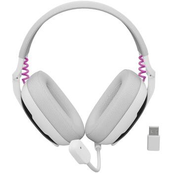 Fury беспроводные наушники Fukiya F6 NFU-2337, 40мм, 20-20000Гц, 40ч, Bluetooth 5.4, USB Type C, ENC микрофон, белые (NFU-2337)