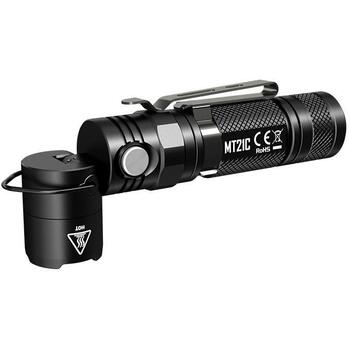 Nitecore Lukturis MT21C, 1000lm, 18650/CR123, 700h, 131mm, 1 lampa, 8500cd, 184m (MT21C)
