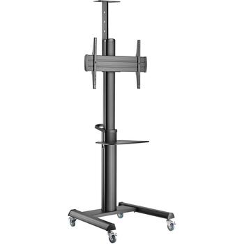 Sbox grīdas/mobilais statīvs FS-446-2, 37-70 collu, 70kg, 600x400, augstuma regulēšana 1200-1600mm, kabeļu pārvaldība (FS-446-2)