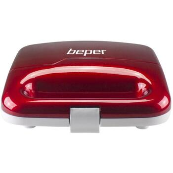 Beper Vafeļu automāts P101CUD100, 850W, 6 vafeļu, neslīdošas kājiņas, siltumizolēts rokturis, nepiedegošs pārklājums (P101CUD100)