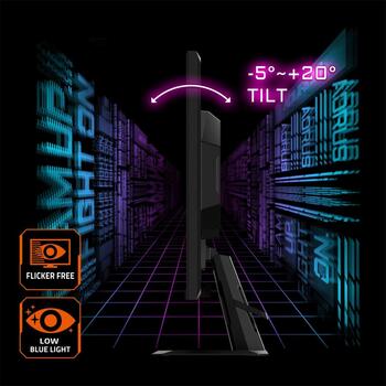 Gigabyte monitors GS27FA EK, 27 collas, SS IPS, FHD, 16:9, 180 Hz, 1 ms, 1920 x 1080, 300 cd/m², 2x HDMI, DisplayPort, melns (GS27FA EK)