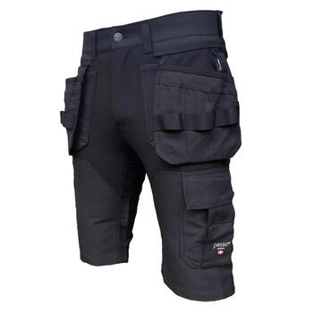 Pesso Šorti Titan Flexpro KB125P_C46, C46, 320g/m², Cordura®, 4-virzienu staipīgs, kabatas, atstarojoši (KB125P_C46)