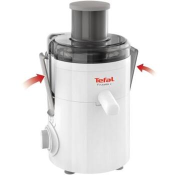Tefal Fruitelia Plus соковыжималка ZE370138, 350 Вт, 2 скорости + импульс, фильтр из нержавеющей стали, 950 мл (ZE370138)