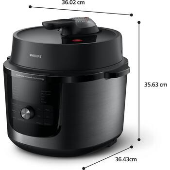 PHILIPS 3000. sērijas daudzfunkcionālais katls ar vāku, 8l (HD2823/80)