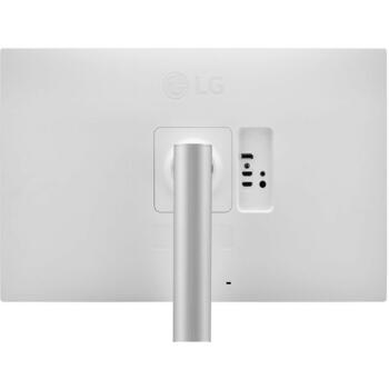 LG LCD монитор 27UP650K-W, 68.6 см, 3840 x 2160, 4K Ultra HD, LED, 5 мс, 16:9, 178°, VESA крепление, регулируемая подставка (27UP650K-W)