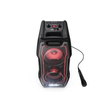 Sharp Партийная колонка PS-931, 180 Вт, водонепроницаемая, Bluetooth, беспроводное соединение, портативная, черная (PS-931)