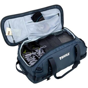 Thule Спортивная сумка 3205590, 40L, 1.4kg, полиэстер, темно-синий, 56x32x25.5cm, 2-в-1 дизайн, водоотталкивающий (3205590)