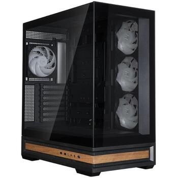 Zalman P40 NAMU BLACK, ATX Mid-Tower datora korpuss, 4x120mm ARGB ventilatori, 420mm VGA, 165mm CPU, 360mm radiators (P40 NAMU BLACK)