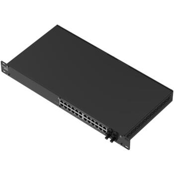 Teltonika управляемый коммутатор SWM282 24 порта PoE+ 30 Вт, 4 SFP, 300 Вт бюджет, 56 Гбит/с пропускная способность (SWM282)