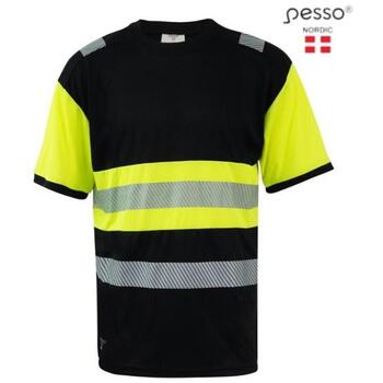 Pesso Hi-Vis Футболка Hvmj HVM_J-3XL, 3XL, 100% полиэстер, 170 г/м², светоотражающие полосы (HVM_J-3XL)