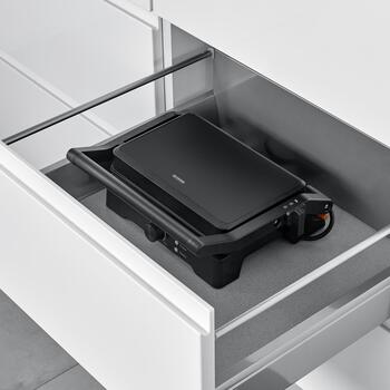 Severin Контактный гриль KG 2391, 1800W, 230°C, 2 позиции, 280x170mm, антипригарное покрытие, регулируемый термостат (KG 2391)