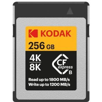 Kodak Карта памяти CFexpress Type B EKMCFX256GK, 256GB, 1800MB/s, 1200MB/s (EKMCFX256GK)