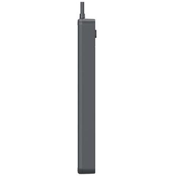 Tracer Pagarinātājs TRALIS47025, 1.5m, 3680W, 240V, 6 ligzdas, 2 USB 2,1A, mehāniskā bloķēšana, aizsardzība pret pārspriegumu (TRALIS47025)