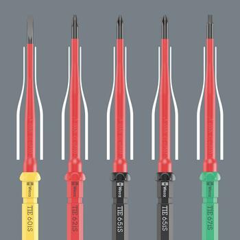 VDE skrūvgriežu komplekts 26 daļas, WERA, 05006617001, Phillips, PZ, TORX, Allen, 157 mm, ergonomisks rokturis (05006617001)