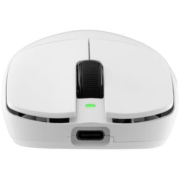 White Shark игровая мышь AURELIAN WGM-9011, 26000 DPI, 1000 Hz, 6 кнопок, 300 mAh, 1.8 м, белая (AURELIAN-W)