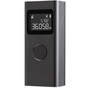 Digitālais lāzera attāluma mērītājs ar Bluetooth savienojumu ±3 mm precizitāti un 40 m mērīšanas diapazonu Smart Laser Measure Melns BHR5596GL Xiaomi (BHR5596GL)