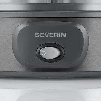 Severin JG 3510 10003510000, йогуртница, 18W, 1.05L, 7x150ml, темная нержавеющая сталь (10003510000)
