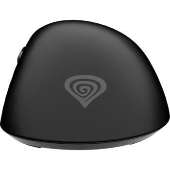 Genesis Zircon 880 NMG-2379, bezvadu optiskā spēļu pele, 12000 DPI, 6 pogas, 2.4 GHz, Bluetooth, USB, melna (NMG-2379)