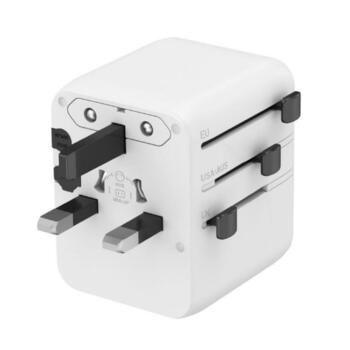 Gembird strāvas adapteris TPA-1A2C20-01-W 20 W balts (TPA-1A2C20-01-W)