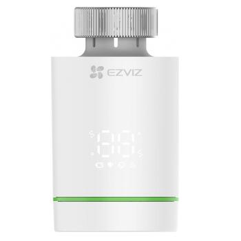 Ezviz CS-T55 умный термостат для радиатора, 5-30°C, ±0.1°C, Zigbee 3.0, Apple HomeKit, белый (CS-T55)