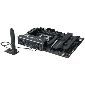 Asus TUF GAMING X870E-PLUS WIFI7, AMD, Socket AM5, DDR5, 256 GB, 4 DIMM, 4 M.2, 2.5 Gb Ethernet, Wi-Fi 7, 7.1 kanālu audio (TUF GAMING X870E-PLUS WIFI7)