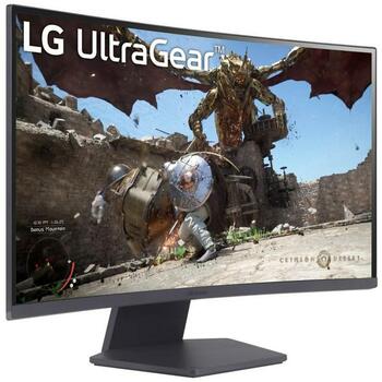 LG LCD monitors 27GS60QC-B 68.6 cm (27) QHD 2560x1440 180Hz 1ms VA, HDR10, FreeSync, 3 HDMI, 1 DP, 178° skata leņķis (27GS60QC-B)