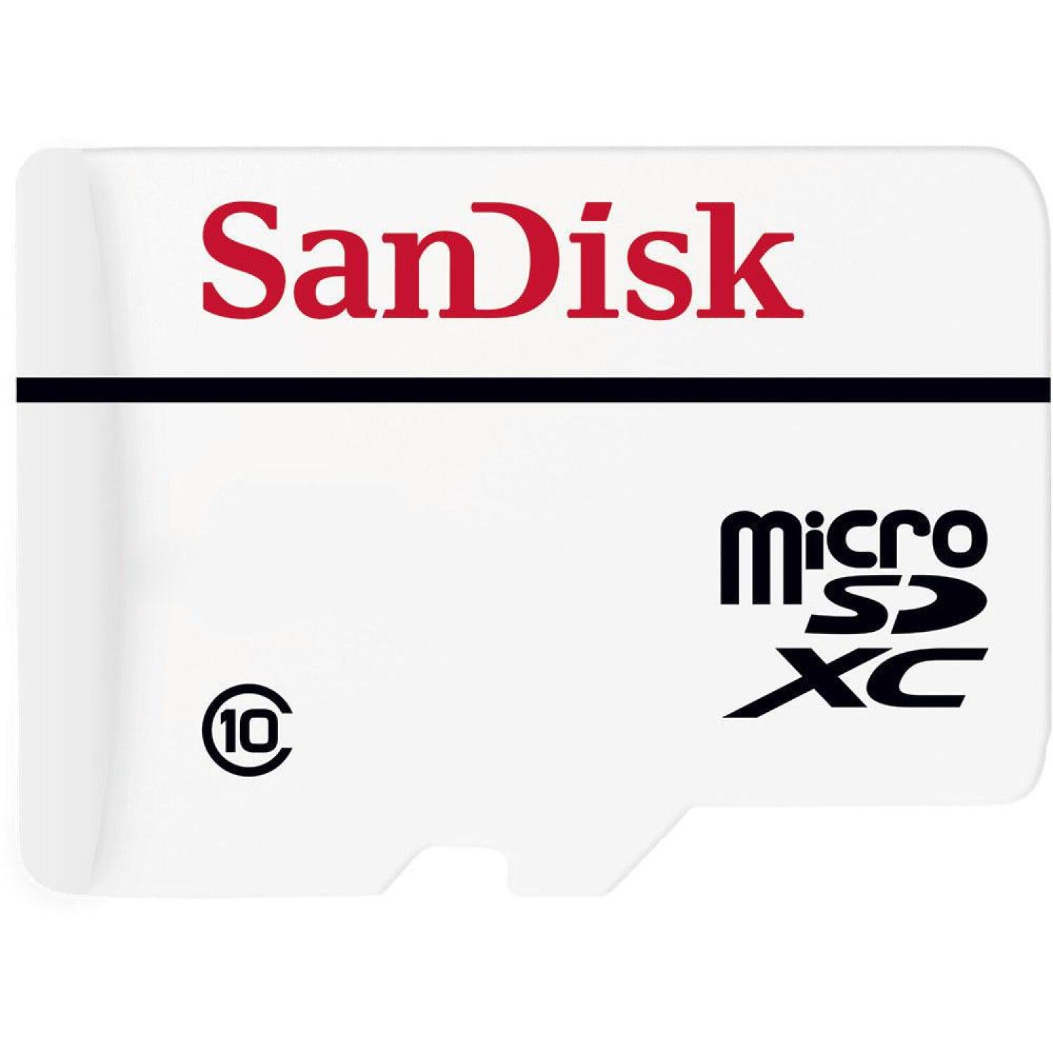 Sandisk карта памяти 64 ГБ MicroSDXC UHS-I, SDSQQNR-064G-GN6IA, 64 ГБ, 100 МБ/с, 40 МБ/с, U3, V30, Class 10, термостойкая (SDSQQNR-064G-GN6IA)