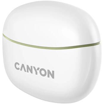 Беспроводные TWS наушники с Bluetooth соединением TWS-5 Зелёные CNS-TWS5GR CANYON (CNS-TWS5GR)