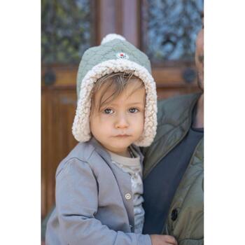 Lodger Hatter Folklore Fleece шапка HT 632_12-24, 1-2 года, 100% полиэстер, зеленый, осень/зима, унисекс (HT 632_12-24)