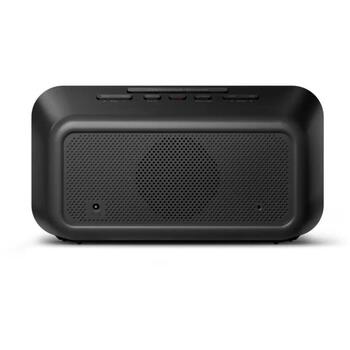 Philips радиобудильник TAR3306/12, FM, 87,5-108 МГц, 20 станций, 2 будильника, таймер сна, LED-дисплей, черный (TAR3306/12)